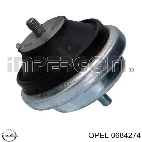 0684274 Opel almoahada (soporte Del Motor Izquierda / Derecha)