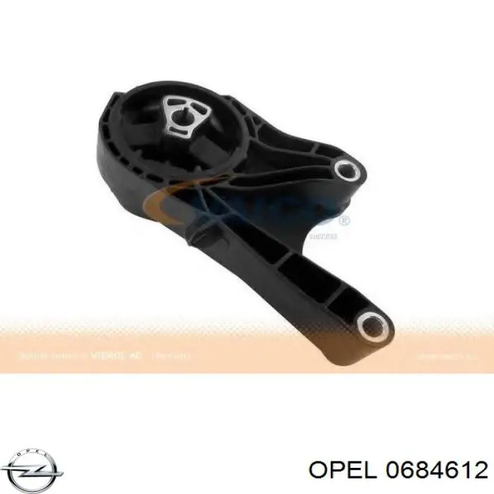 0684612 Opel soporte motor delantero
