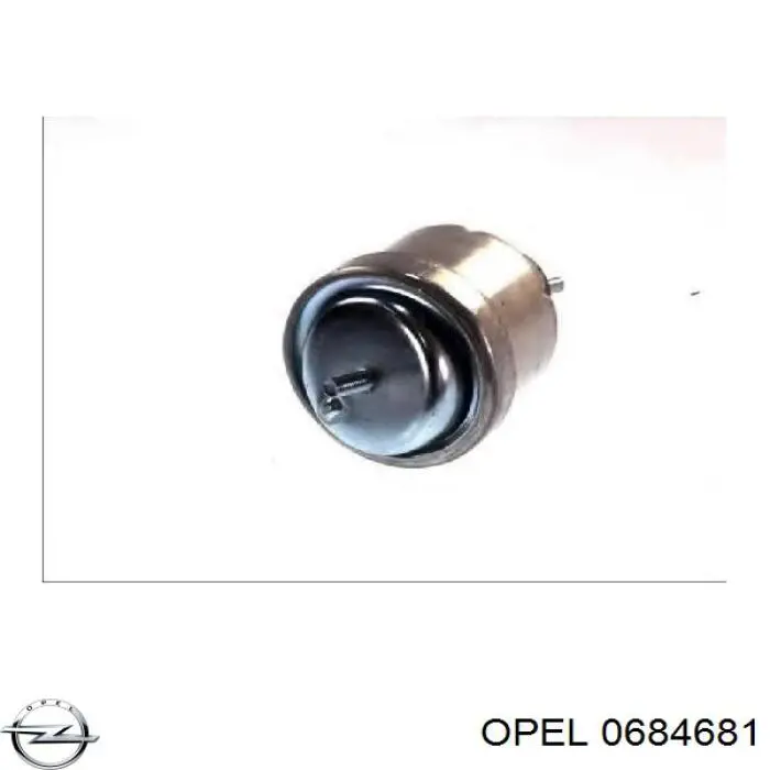 0684681 Opel soporte motor izquierdo