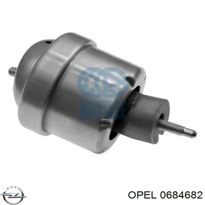 0684682 Opel soporte de motor derecho