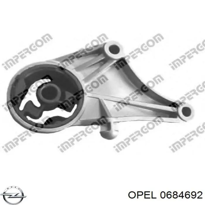 0684692 Opel soporte motor delantero