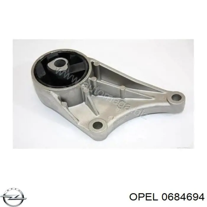 0684694 Opel soporte motor delantero