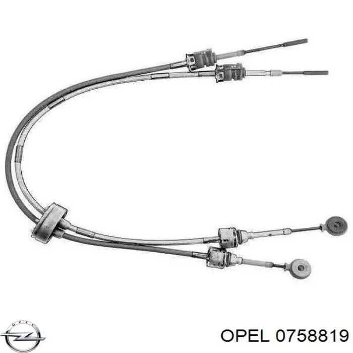 Cable de accionamiento de caja de cambios Opel 758819 precio, desde 110,51 EUR
