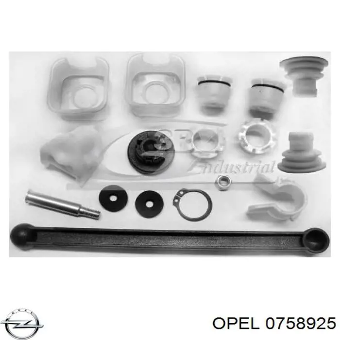 0758925 Opel soporte caja de cambios palanca selectora