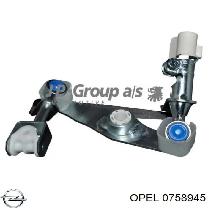 0758945 Opel soporte caja de cambios palanca selectora