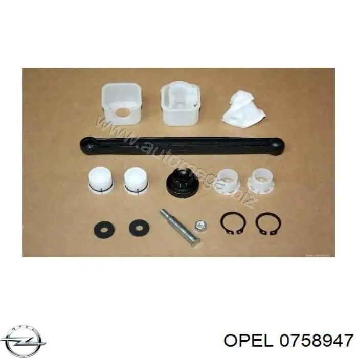 0758947 Opel Soporte de la palanca selectora de la caja de cambios