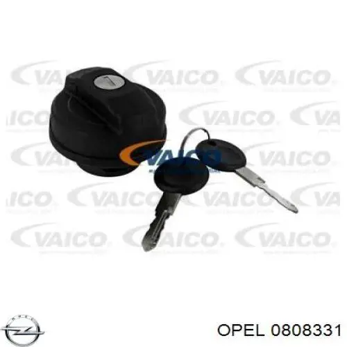 0808331 Opel tapa (tapón del depósito de combustible)