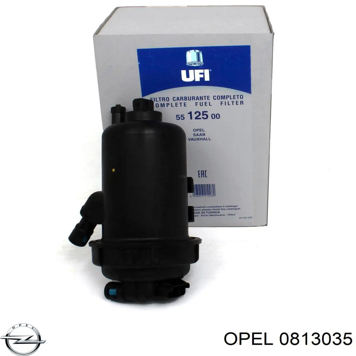 0813035 Opel filtro combustible
