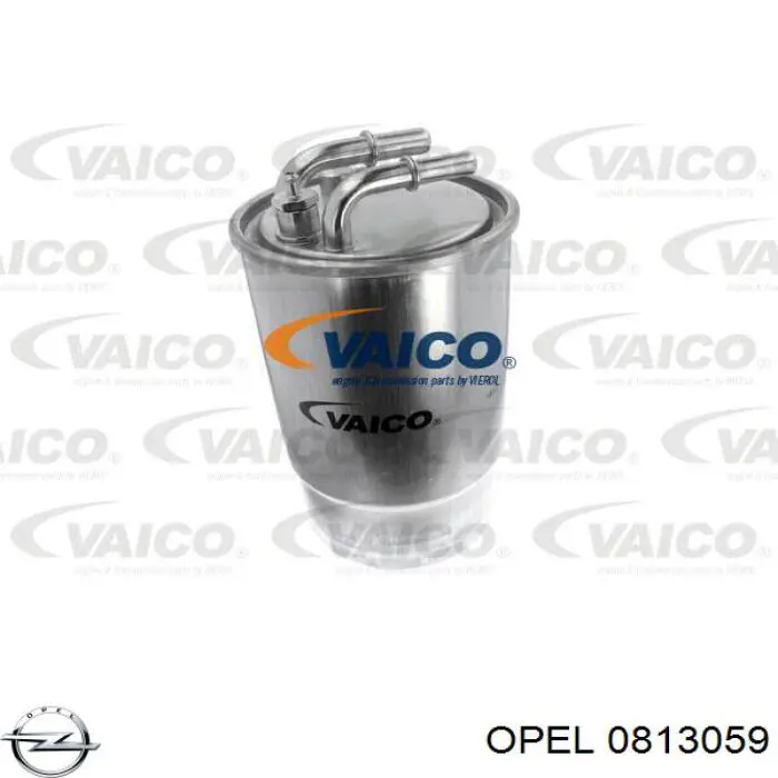 0813059 Opel filtro de combustible