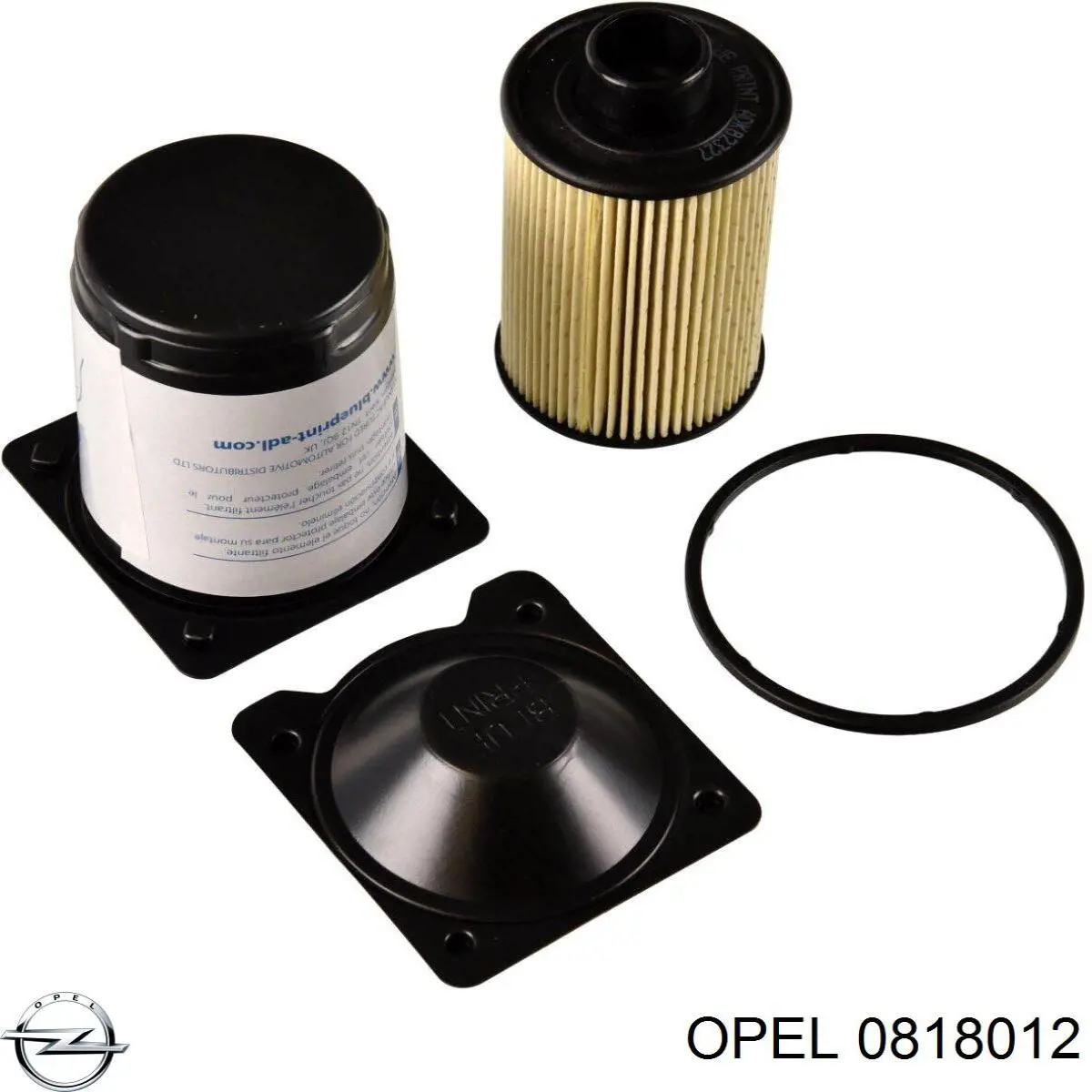 0818012 Opel filtro de combustible