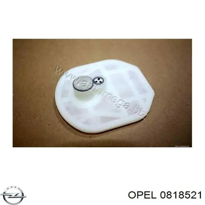 0818521 Opel filtro, unidad alimentación combustible