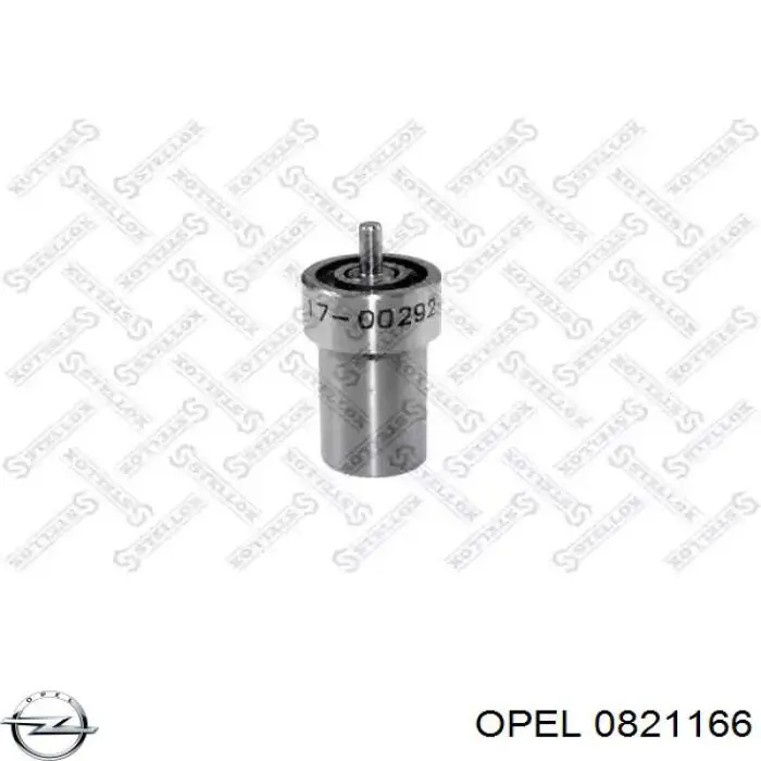 0821166 Opel pulverizador inyector