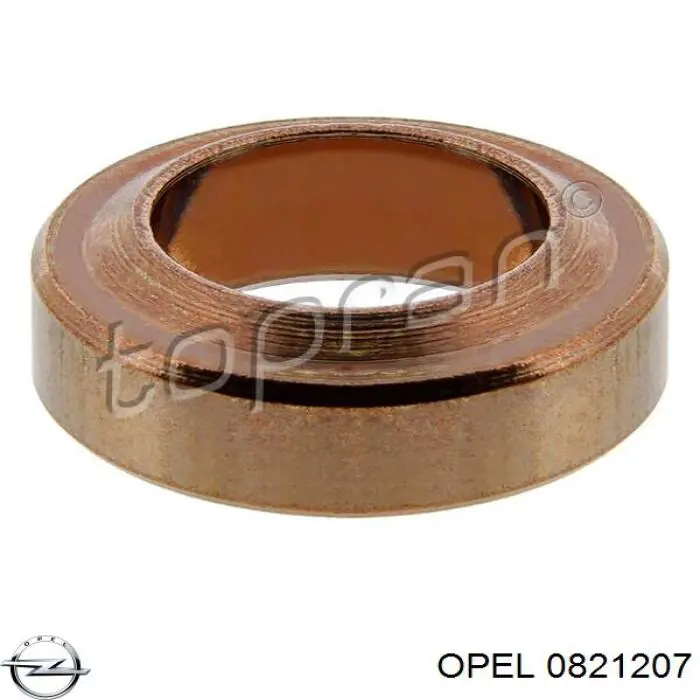 0821207 Opel junta anular, inyector