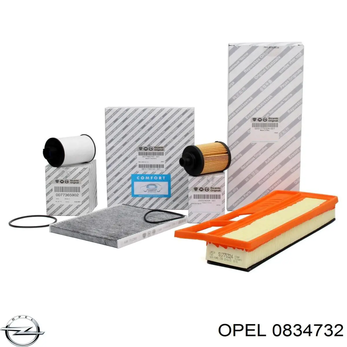 0834732 Opel filtro de aire