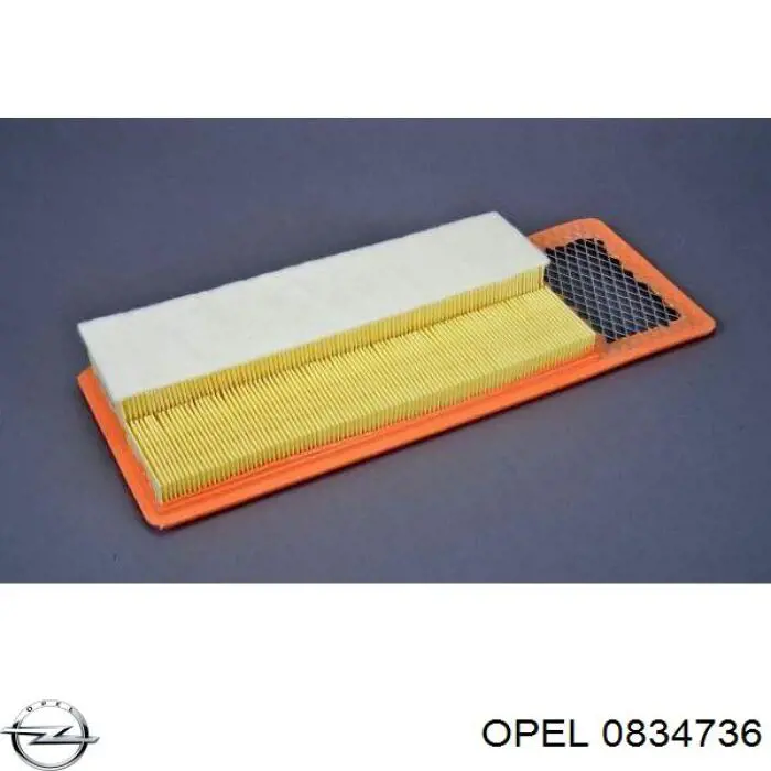0834736 Opel filtro de aire