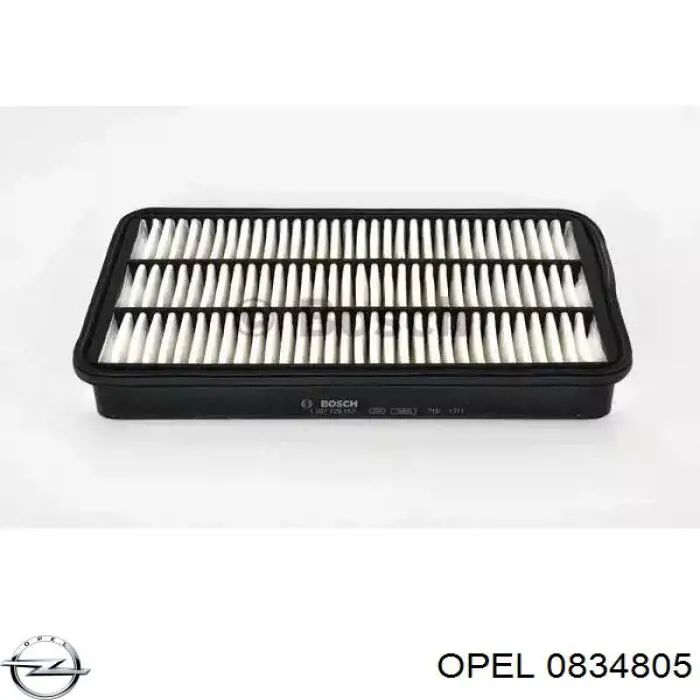 0834805 Opel filtro de aire
