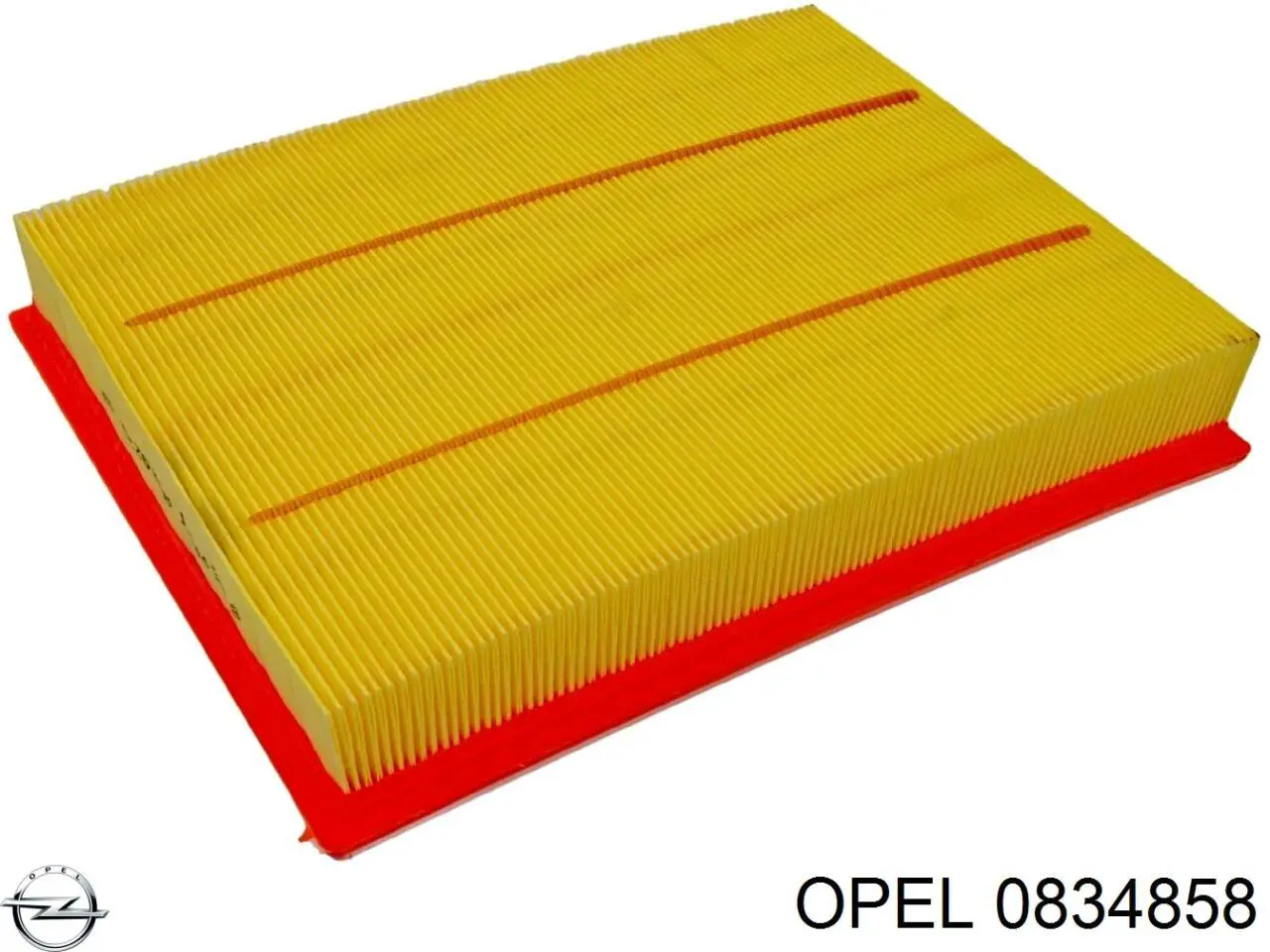 0834858 Opel filtro de aire