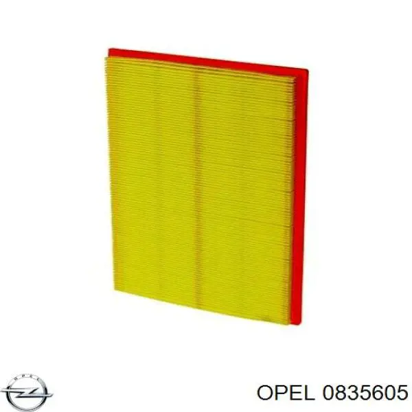 0835605 Opel filtro de aire