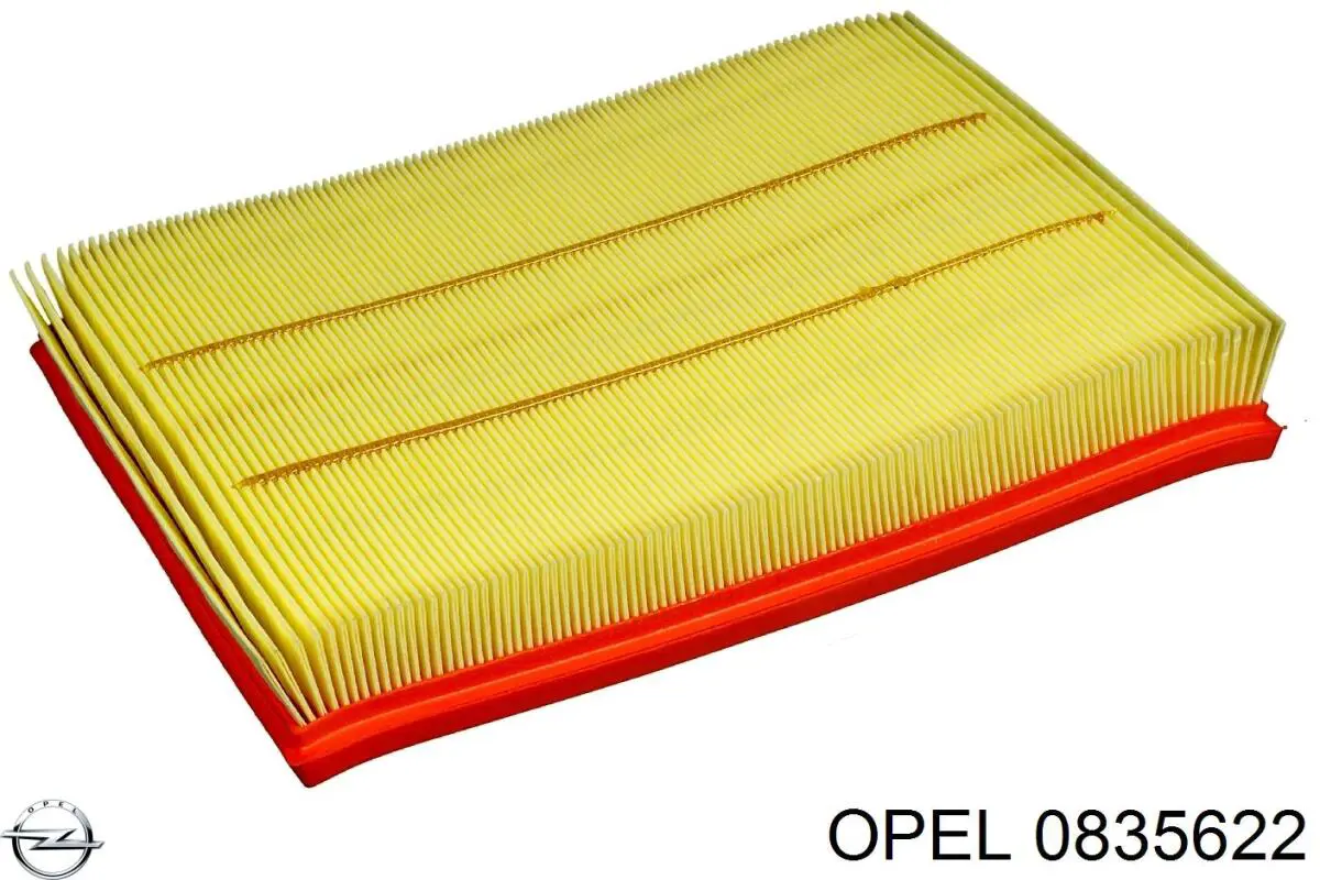 0835622 Opel filtro de aire
