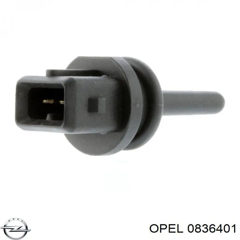 0836401 Opel sensor, temperatura del aire de admisión