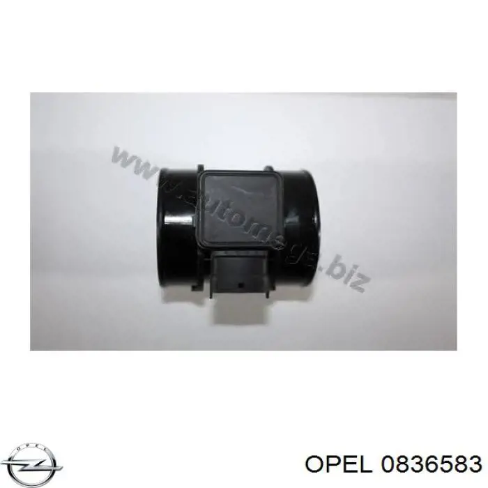 0836583 Opel medidor de masa de aire