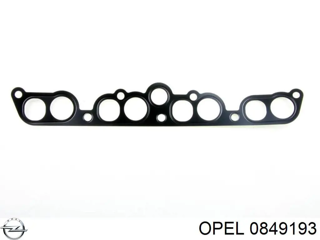 0849193 Opel junta, colector de admisión, inferior