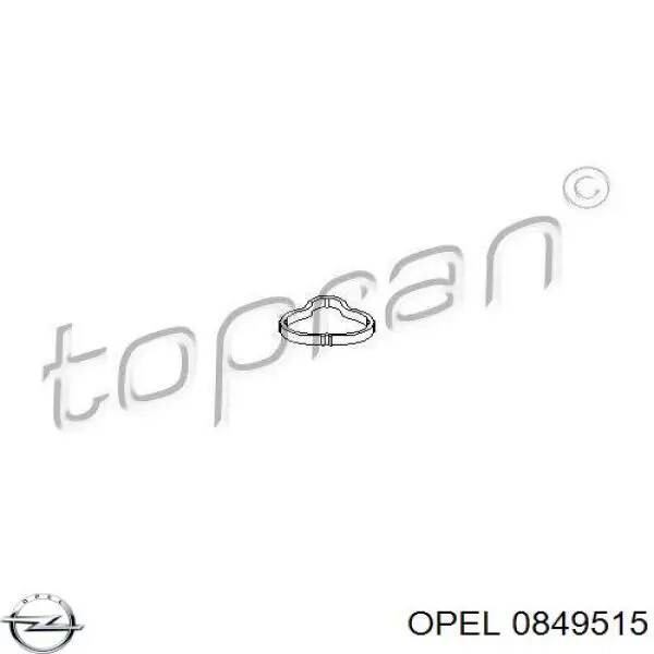 0849515 Opel junta, colector de admisión