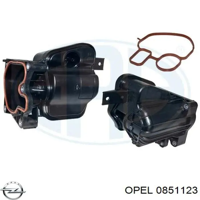 Comprar 0851123 Opel Enfriador de recirculación de gases de escape EGR