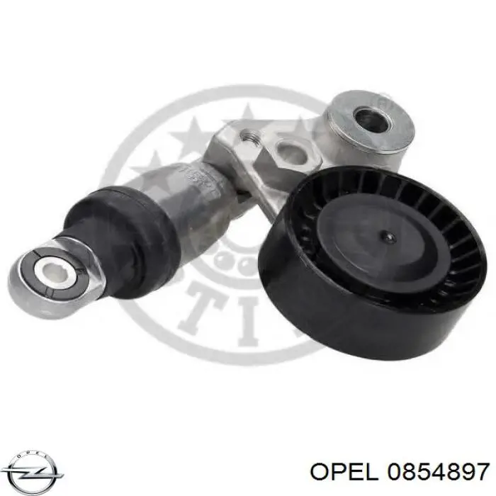 0854897 Opel junta de tubo de escape silenciador