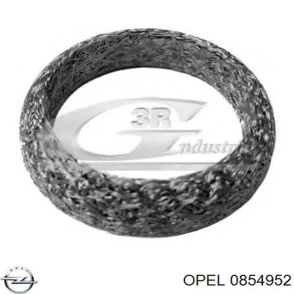 0854952 Opel junta, tubo de escape silenciador