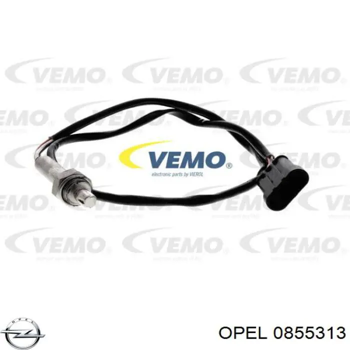 0855313 Opel sonda lambda sensor de oxigeno para catalizador