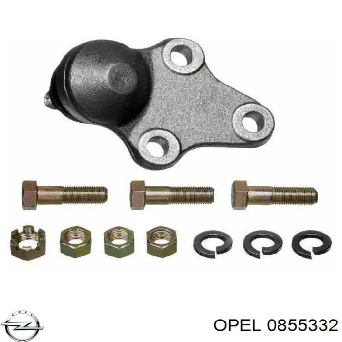 0855332 Opel sonda lambda sensor de oxigeno para catalizador