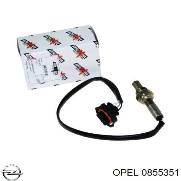 0855351 Opel sonda lambda sensor de oxigeno post catalizador