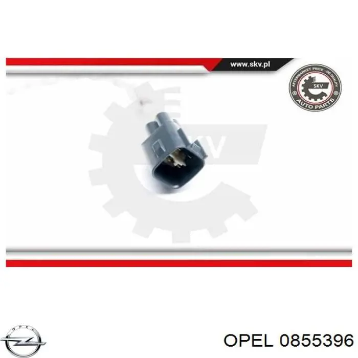 0855396 Opel sonda lambda sensor de oxigeno post catalizador