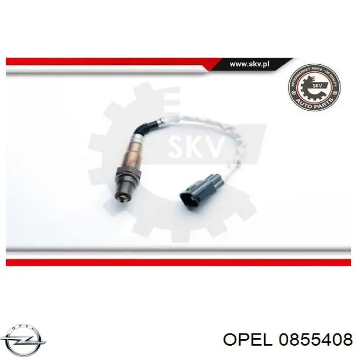 0855408 Opel sonda lambda sensor de oxigeno para catalizador