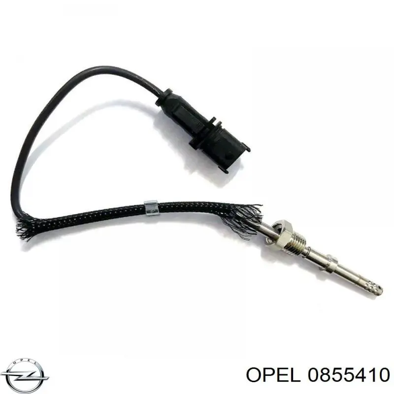 0855410 Opel sensor de temperatura, gas de escape, antes de catalizador