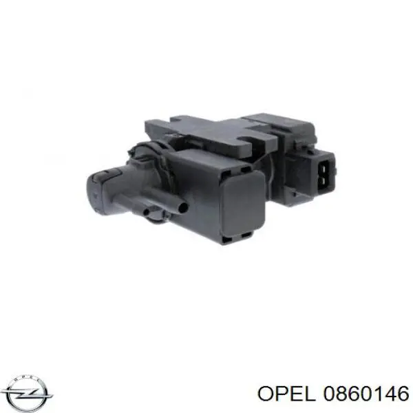 0860146 Opel transmisor de presion de carga (solenoide)