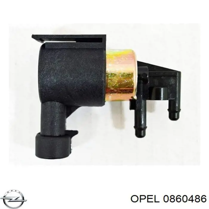 Comprar 0860486 Opel Válvula solenoide de control de presión de sobrealimentación