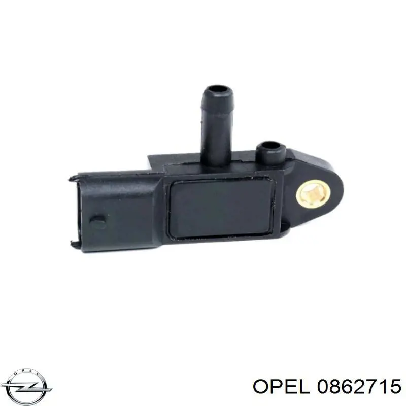 0862715 Opel sensor de presion gases de escape