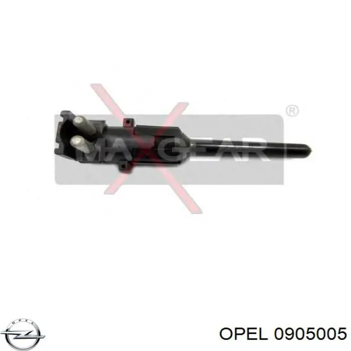 0905005 Opel columna de dirección inferior