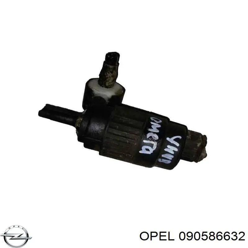 Comprar 090586632 Opel Bomba de agua limpiaparabrisas, delantera