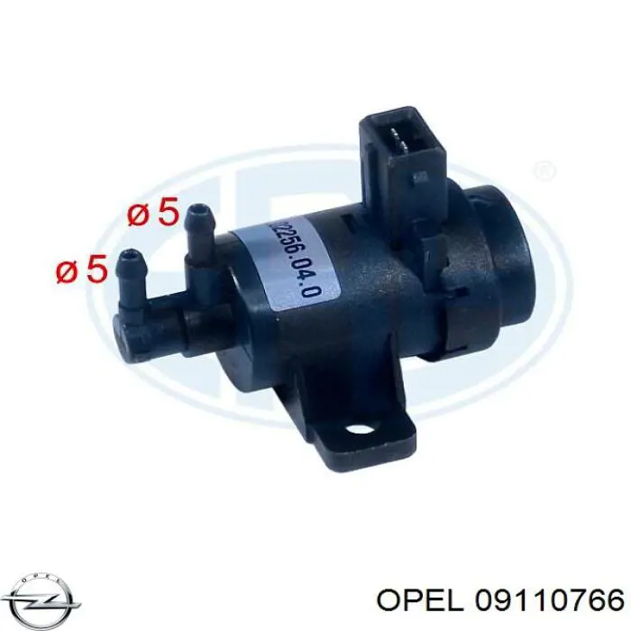 09110766 Opel transmisor de presion de carga (solenoide)