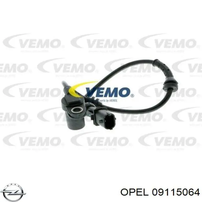 Sensor ABS de rueda delantera Opel 09115064 precio, desde 22,99 EUR