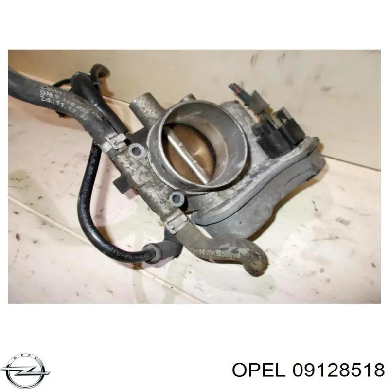 Cuerpo de mariposa 09196357 Opel