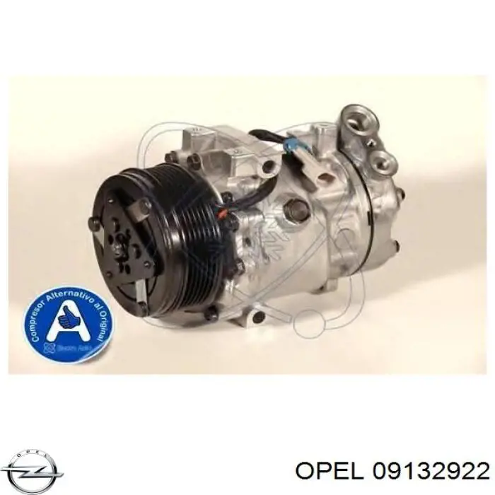 09132922 Opel compresor de aire acondicionado