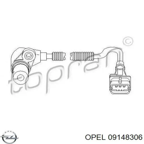Generador de impulsos, cigüeñal  Opel 09148306 precio, desde 32,35 EUR