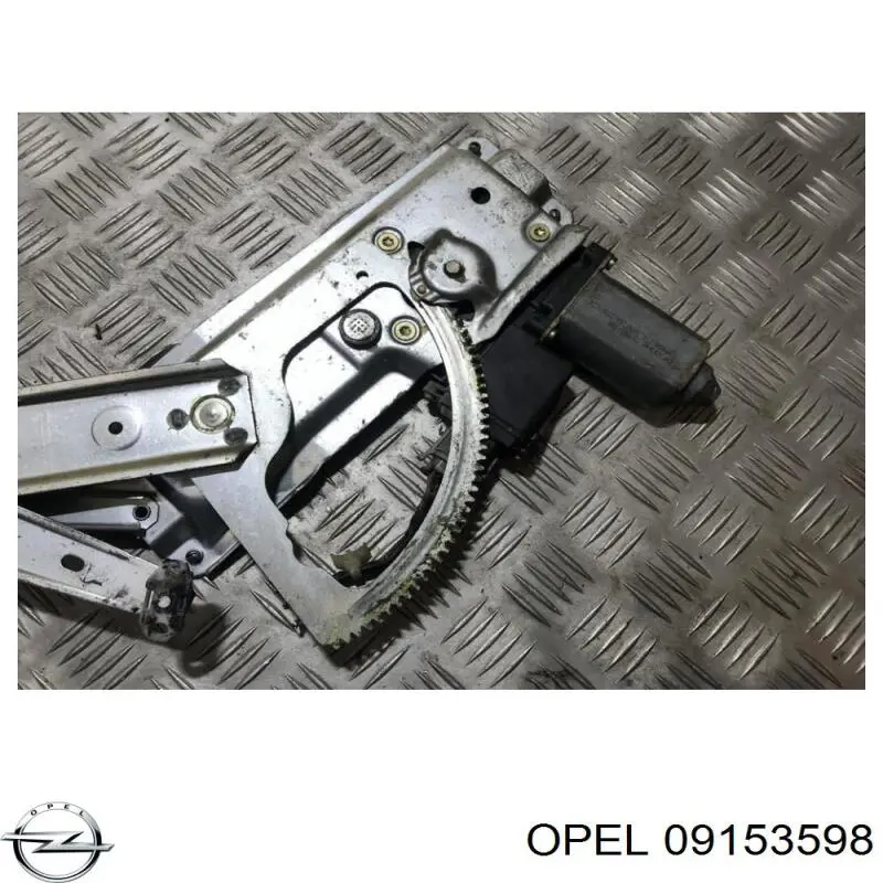 Comprar 09153598 Opel Motor del elevalunas de la puerta delantera derecha
