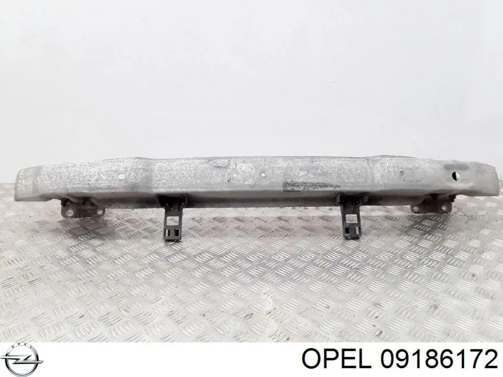 9186172 Opel refuerzo parachoques trasero