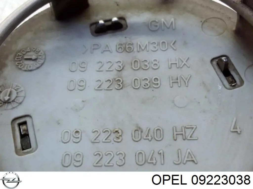 1006919 Opel tapacubos de ruedas