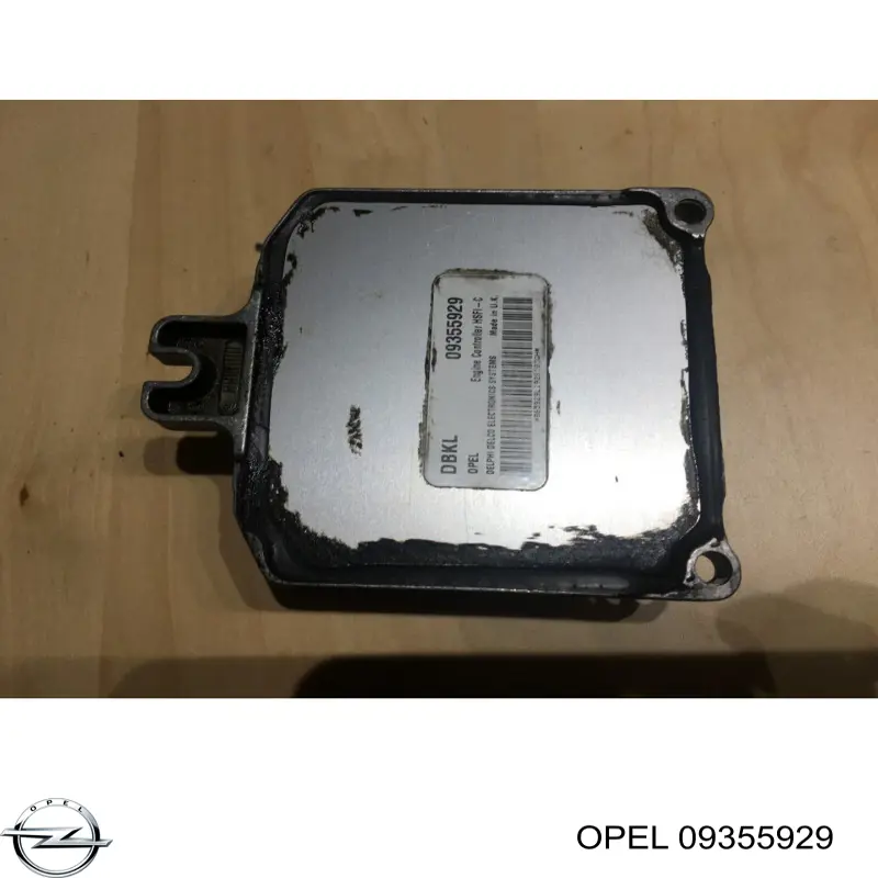 09355929 Opel Centralina Del Motor